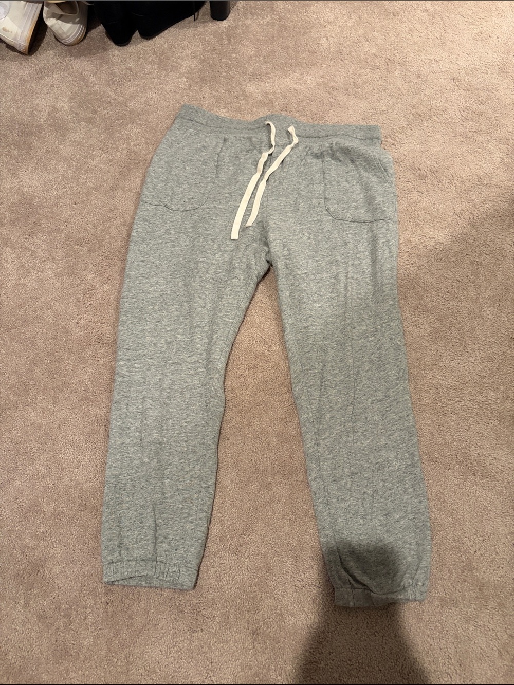 J. Crew Light Gray Women's Drawstring Joggers